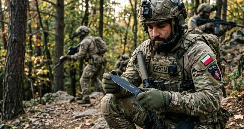 Jakich noży używali operatorzy GROM? KA-BAR, CRKT i Gerber